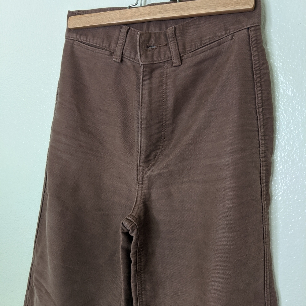 Uniqlo U High Wasted Wide Leg Pant